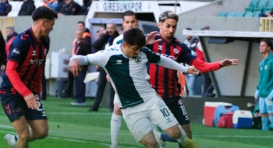 Giresunspor Evinde Puanla Buluşamadı