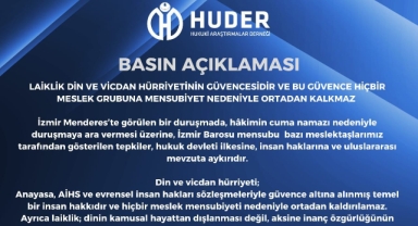 HUDER'den İzmir Barosu'na 