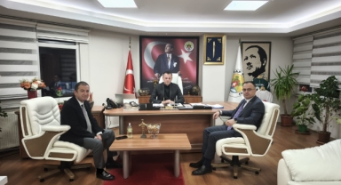 İl Tarım Müdürü Yılmaz’dan Keşap Belediye Başkanı Arışan’a Ziyaret