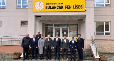 Kaymakam Tuncer ve Müdür Bulut’tan Bulancak Fen Lisesi’ne Ziyaret