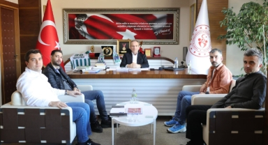 Kerasus Spor Kulübü'nden Müdür Ergün’e Ziyaret