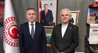 Milletvekili Elmas, Başhekim Çıtlak’ı TBMM’de Ağırladı