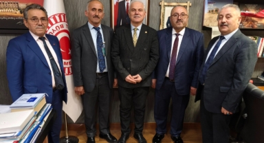 Milletvekili Elmas, Yavuzkemal Heyetini TBMM’de Ağırladı