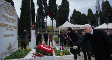 Milli şair Mehmet Akif Ersoy mezarı başında anıldı