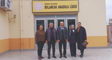 Müdür Bulut’tan Bulancak Anadolu Lisesi’ne Ziyaret
