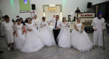 Ordu'da down sendromlu 7 genç kızın 