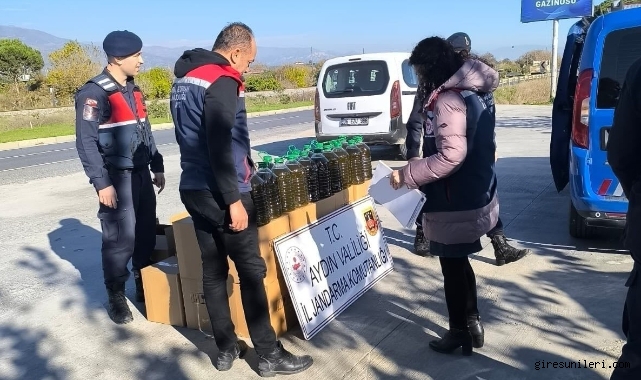 Otobüs Bagajında 400 Litre Kaçak Bitkisel Yağ Bulundu