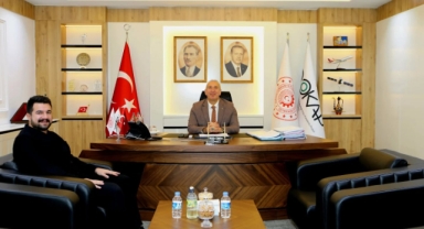 Piraziz Belediye Başkanı Ayyıldız’dan DOKAP Başkanı Gültekin’e Ziyaret
