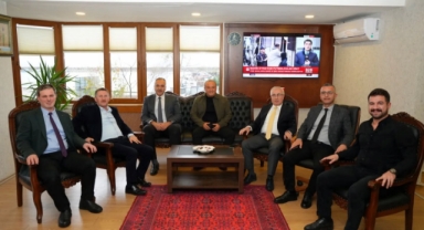 Piraziz Belediyesi’ne Protokol Ziyareti