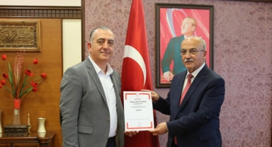 Rektör Can, Patentli Çalışmasıyla Öne Çıkan Doç. Dr. Faruk Güner’i Ağırladı