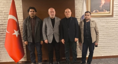 Sağlık-Sen Yönetiminden Şebinkarahisar Belediye Başkanı Şentürk’e Ziyaret