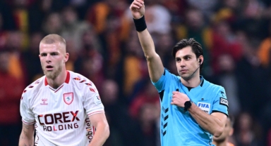 Samsunspor'dan Galatasaray maçındaki hakem kararına tepki