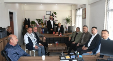 Şebinkarahisar Belediye Başkanı Şentürk’ten Yeni İşletmeye Hayırlı Olsun Ziyareti