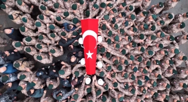 Şehit polise silah arkadaşlarından duygusal veda