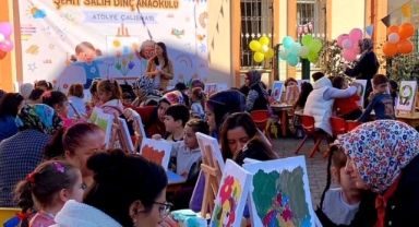 Şehit Salih Dinç Anaokulu’nda “Ailemle Sanat Günü” Etkinliği 