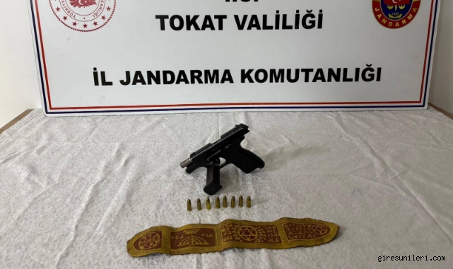 Tarihi eser operasyonunda 1 zanlı yakalandı