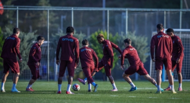 Trabzonspor, Göztepe maçı hazırlıklarını sürdürdü