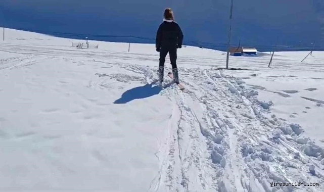 Türkiye’de Bir İlk! Karayolundan Geçen Kayak Merkezi Giresun’da Açıldı