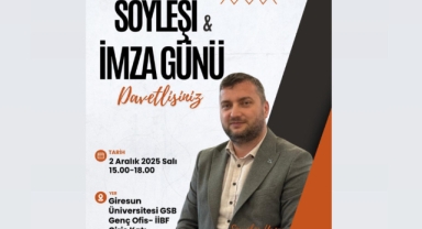 Ubeydullah Göktekin'den Söyleşi ve İmza Günü: 