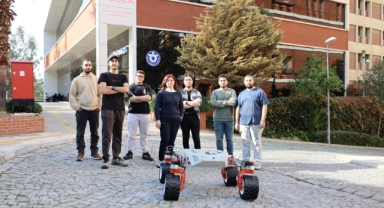 Uzay keşfi için yerli robot