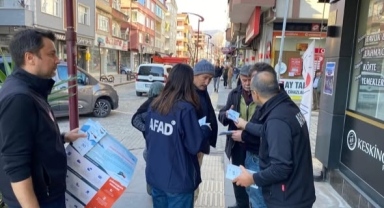 AFAD’dan Güce, Espiye ve Tirebolu’da Çığ Farkındalık Çalışması
