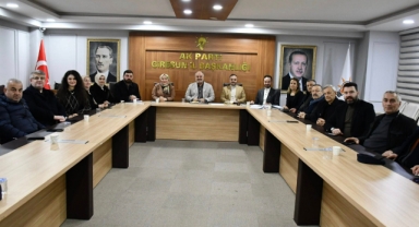 AK Parti Giresun'da Haftalık Yönetim Kurulu Toplantısı