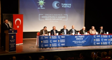 AK PARTİ GİRESUN’DA İSTİŞARE VE BİRLİK TABLOSU