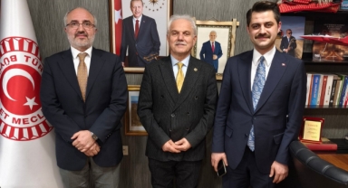 AK Parti Giresun Milletvekili Elmas’a TBMM’de Ziyaretler Sürüyor