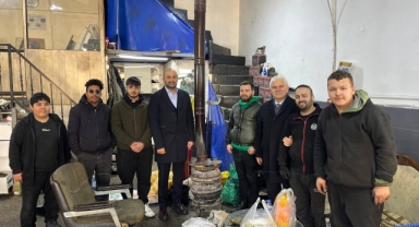 AK Parti Heyetinden, Giresun Sanayi Sitesi Esnafına Ziyaret