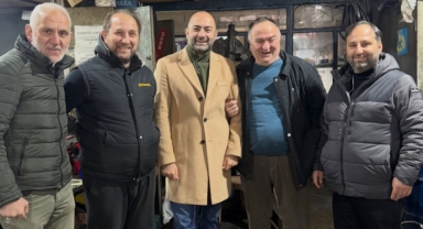 AK Parti Merkez İlçe Başkanı Civelekoğlu’ndan Sanayi Sitesi Ziyareti