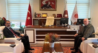 Başkan Şentürk’ten Başsavcı Pala’ya Hayırlı Olsun Ziyareti