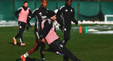 Beşiktaş, Antalya kampı öncesi son idmanını İstanbul'da yaptı