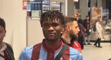 Chibuike Nwaiwu'ya Trabzon'da coşkulu karşılama