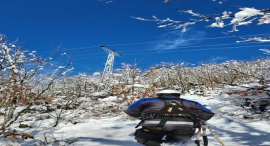 Çoruh EDAŞ ekipleri kar yağışına bağlı saha çalışmalarını sürdürüyor