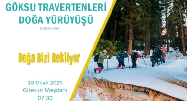 Doğa Severler Göksu Travertenleri’nde Buluşacak