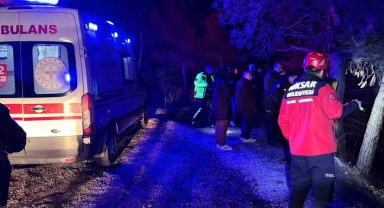 Elektrikli bisikletle uçuruma yuvarlanan genç hayatını kaybetti