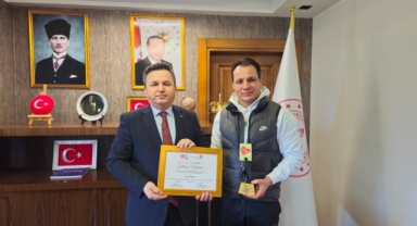 Fair Play Ödüllü Öğretmenden Giresun İl Millî Eğitim Müdürlüğüne Ziyaret