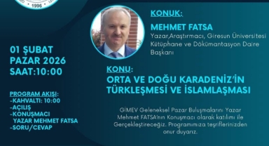 GİMEV'den Davet: Karadeniz’in Tarihi Mirası Konuşulacak