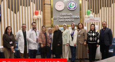 Giresun’da 79. Verem Eğitim ve Farkındalık Haftası Etkinlikleri Düzenlendi