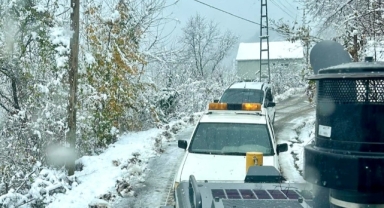 Giresun'da  Acil Yol Desteği: Cenaze İçin Seferber Oldular