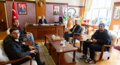 Giresun İleri Gazetesi'nden Rektör Can’a Ziyaret