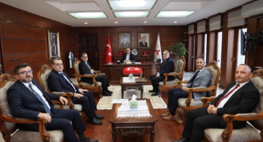 Giresun Valiliğinde Yoğun Ziyaret Trafiği