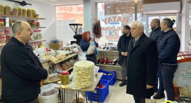 Milletvekili Elmas’tan Teyyaredüzü Mahallesi’nde Esnaf Ziyareti