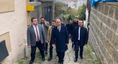 Milletvekili Temür’den Zeytinlik Evleri Restorasyon Alanında İnceleme