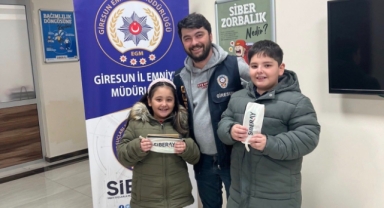 Minik Polis Adayları, Giresun Emniyetinde 