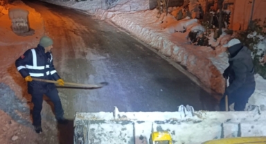 Piraziz’de Buzlanmaya Karşı Önlem: Ekipler Sahada