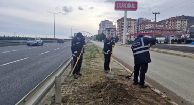 Piraziz’de Kaldırımlar Titizlikle Temizleniyor