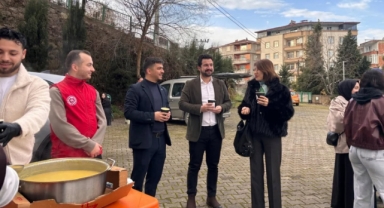 Piraziz'de Üniversite Öğrencilerine Sıcak Destek