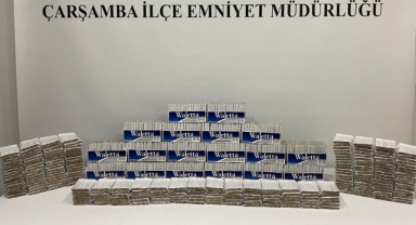 Samsun'da binlerce makaron ele geçirildi