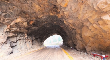 Tarihi tünel Giresun İl Özel İdaresi çalışmalarıyla restore edildi